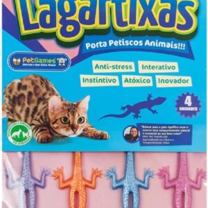 Lagartixa De Caça Para Gatos